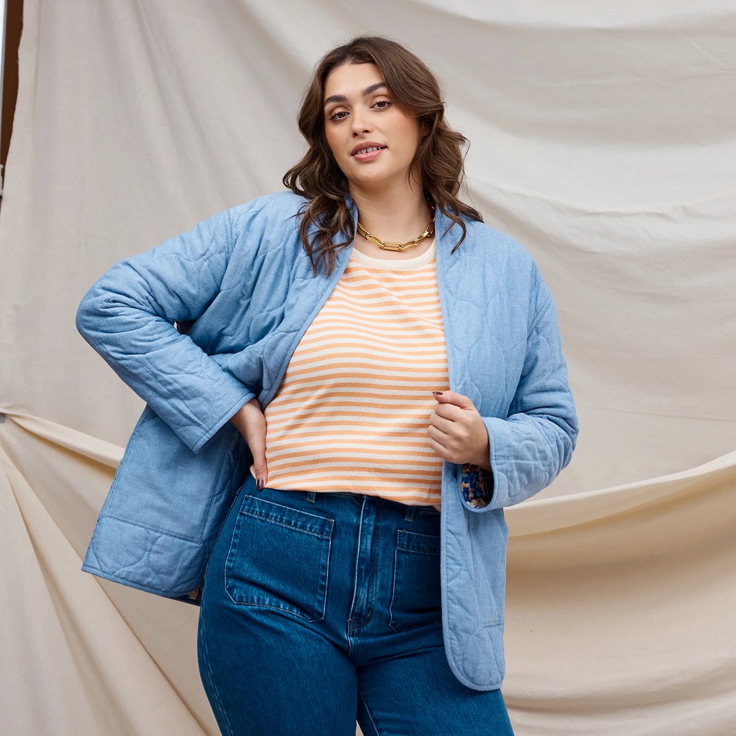 Sage and Clare Charita Quilted Jacket