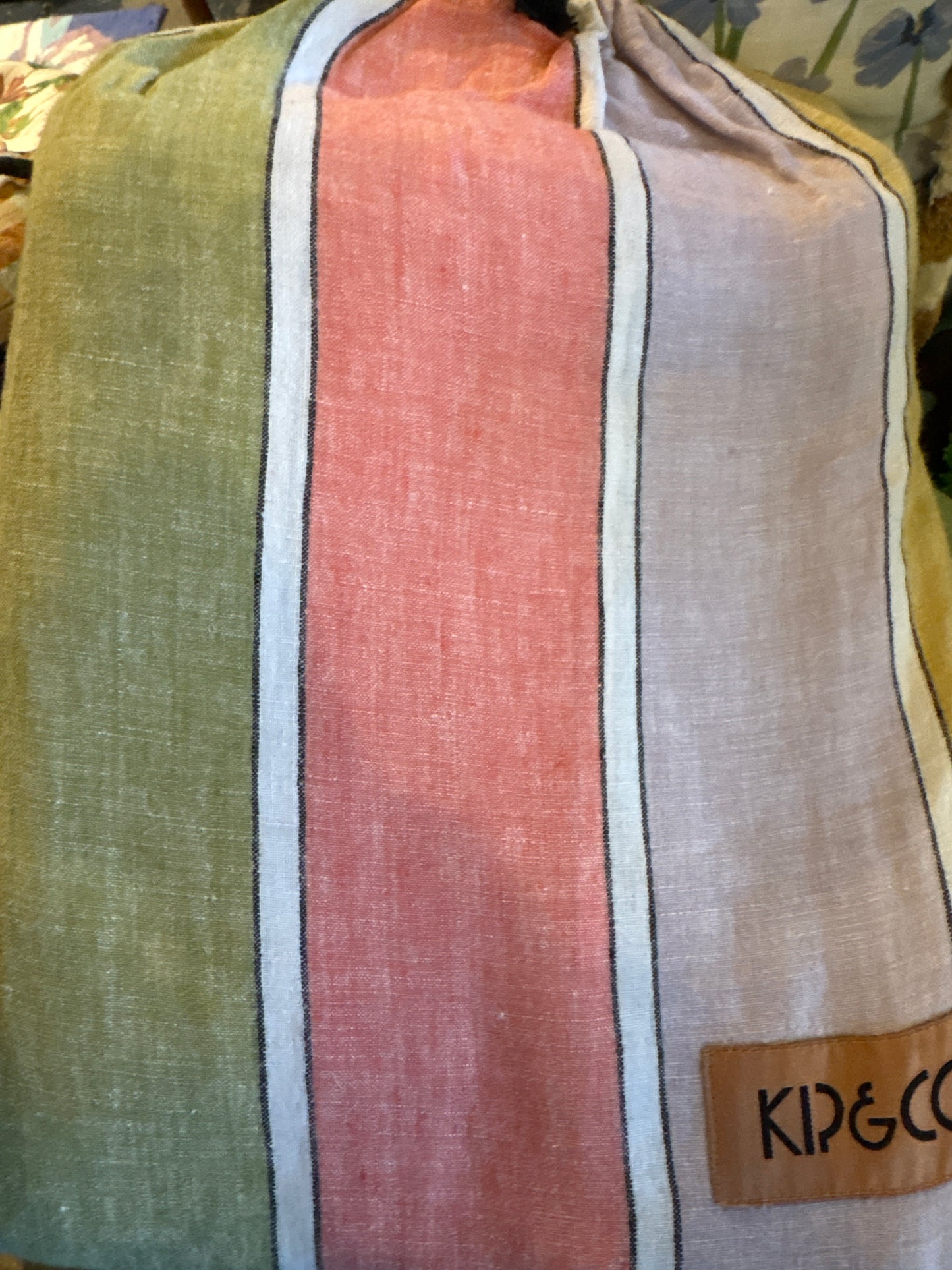 Majorca Stripe Linen Quilt Cover