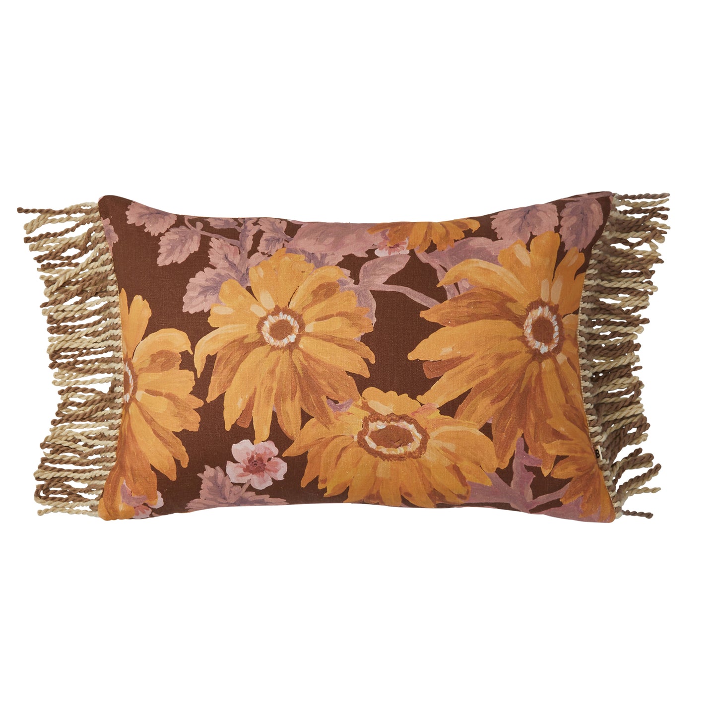 Bonnie and Neil Cushion - Marigold Amber 60x40cm