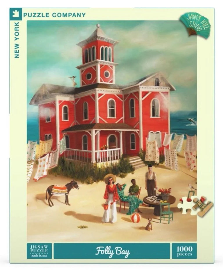New York Puzzle Company - 1000 piece puzzle - Folly Bay