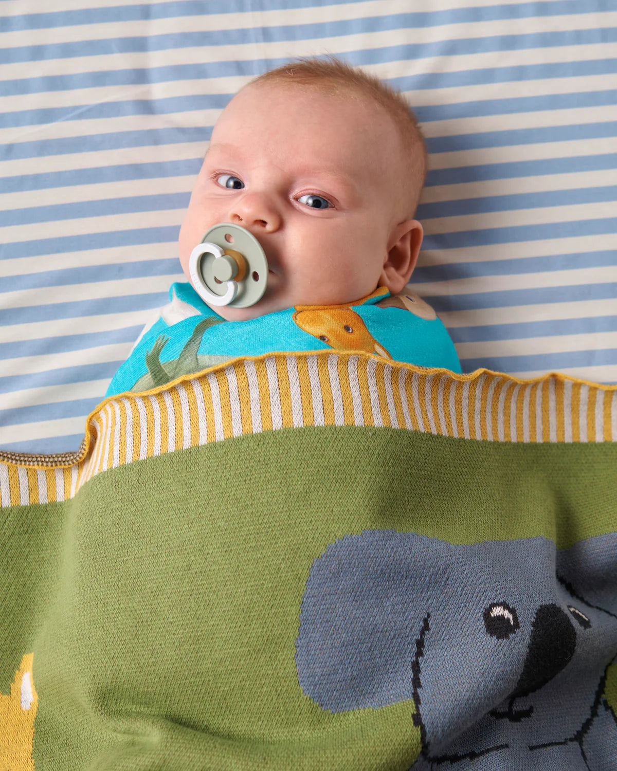 Home Among the Gum Trees Cotton Knitted Blanket