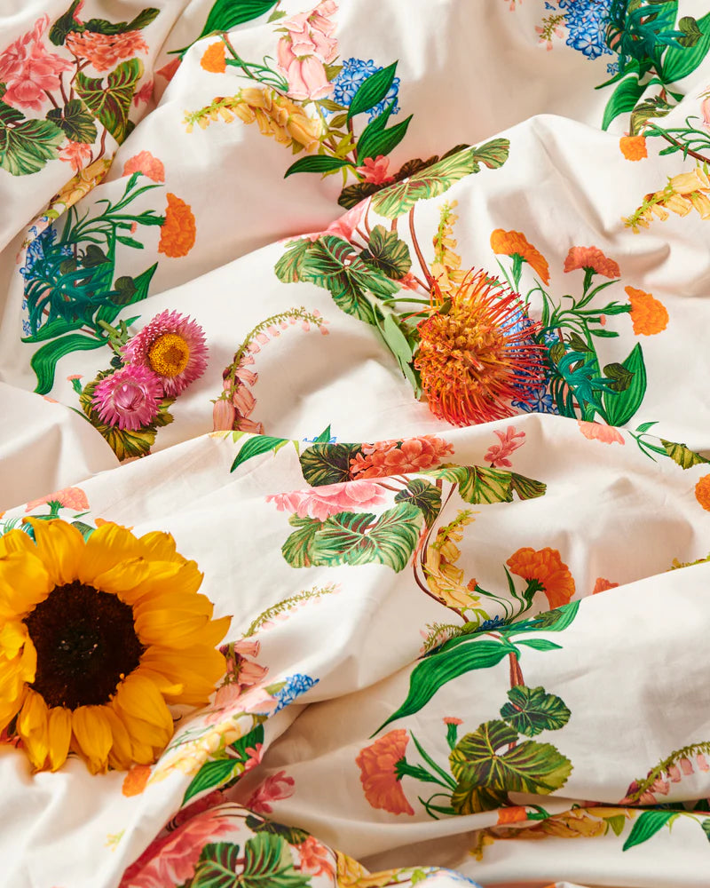 Bouquet Beauty Organic Cotton Fitted Sheet