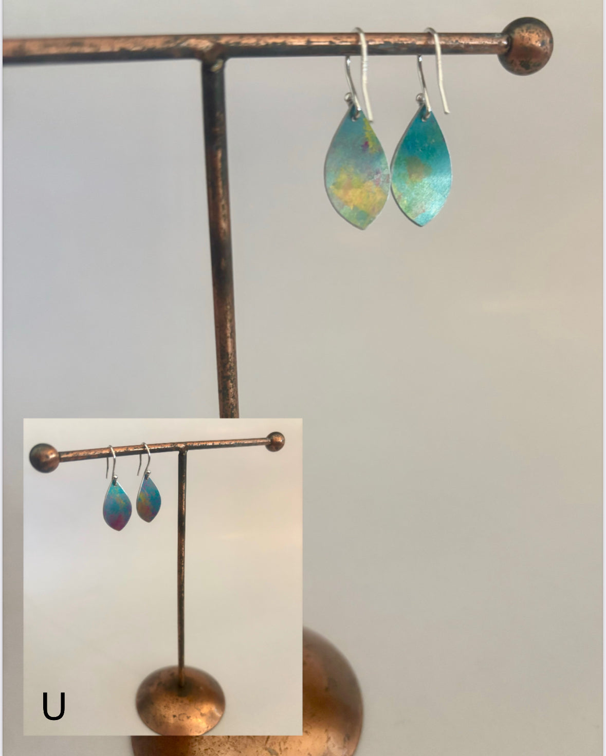 Dilkes-Hoffman Anodised Aluminium Earrings - small