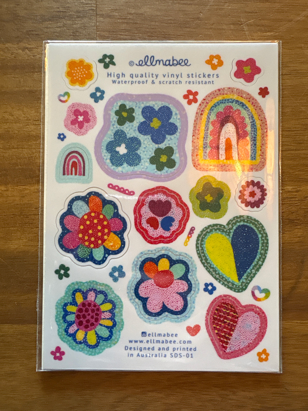Ellmabee Vinyl Sticker Sheet - Dotty