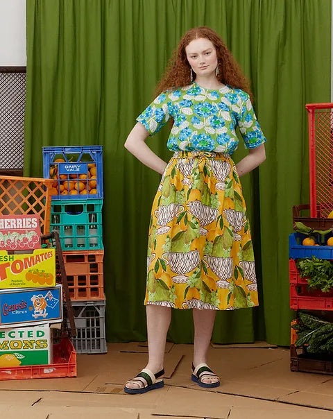 Togetherness Anise Skirt - Fruit Basket