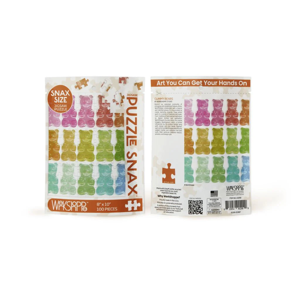 WerkShoppe Snax 100pc Puzzle - Gummy Bears