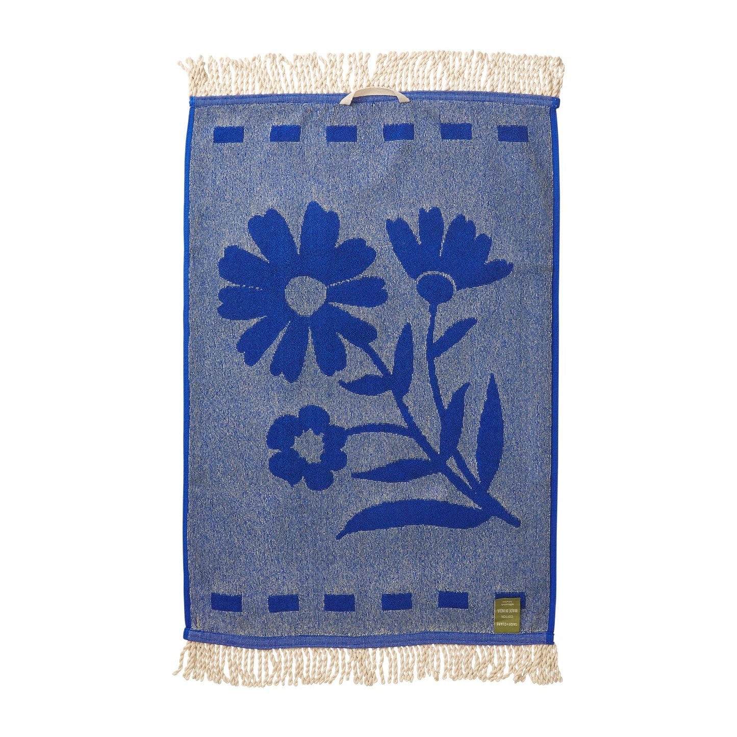 Sage and Clare Aja Hand Towel Ultramarine