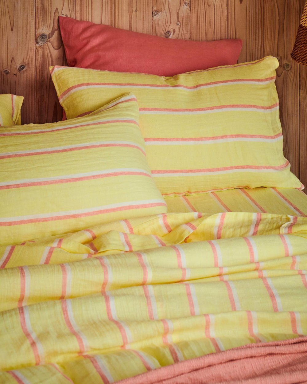 Pina Colada Linen Pillowcases