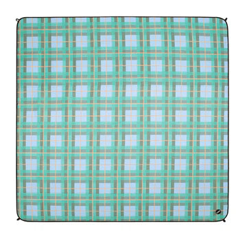 Kollab Picnic Mat 2m x 2m - Ocean Check