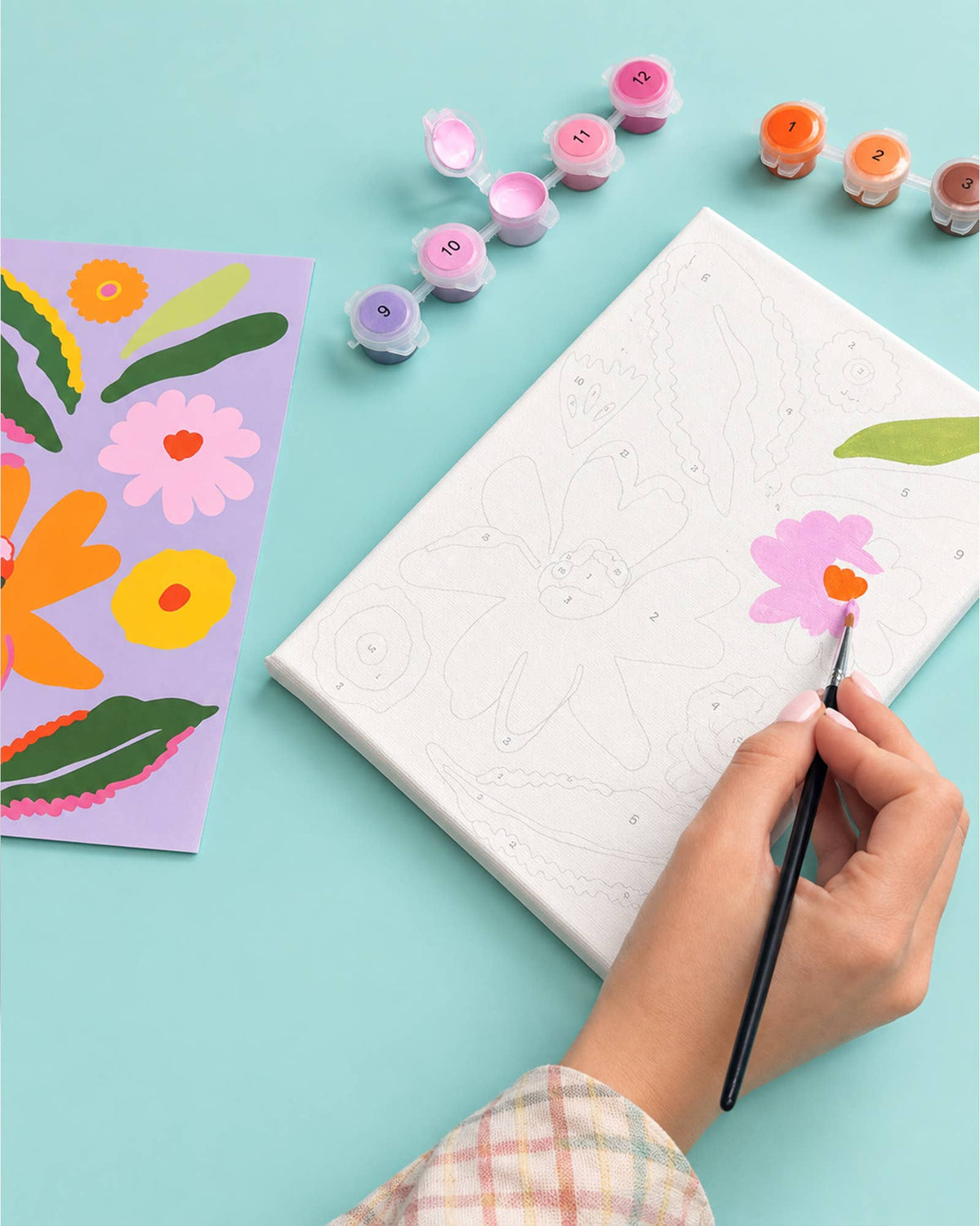Into the Petals Paint by Numbers (Pack of 3)