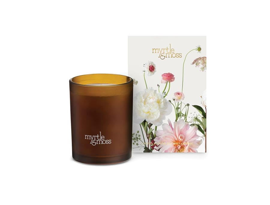 Myrtle and Moss Soy Wax Candle - Garden Whimsy