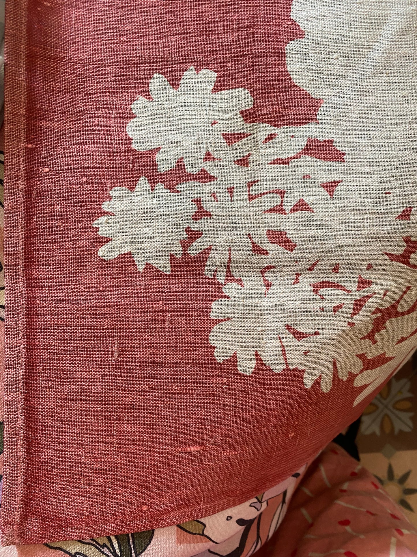 Bonnie and Neil Foxglove Tea Towel