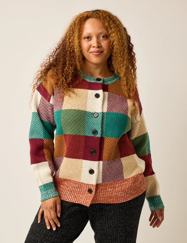 Nancybird | Matilda Knit | Sunrise Check