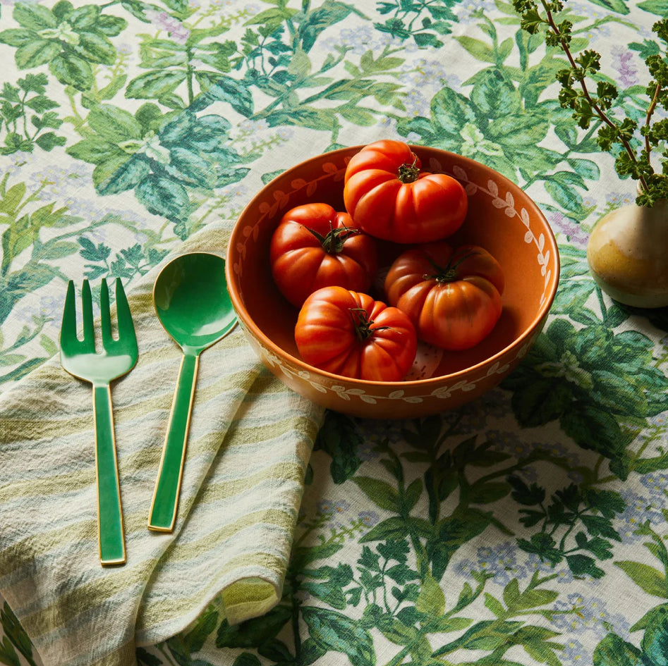 Bonnie and Neil Herbs Multi Tablecloth