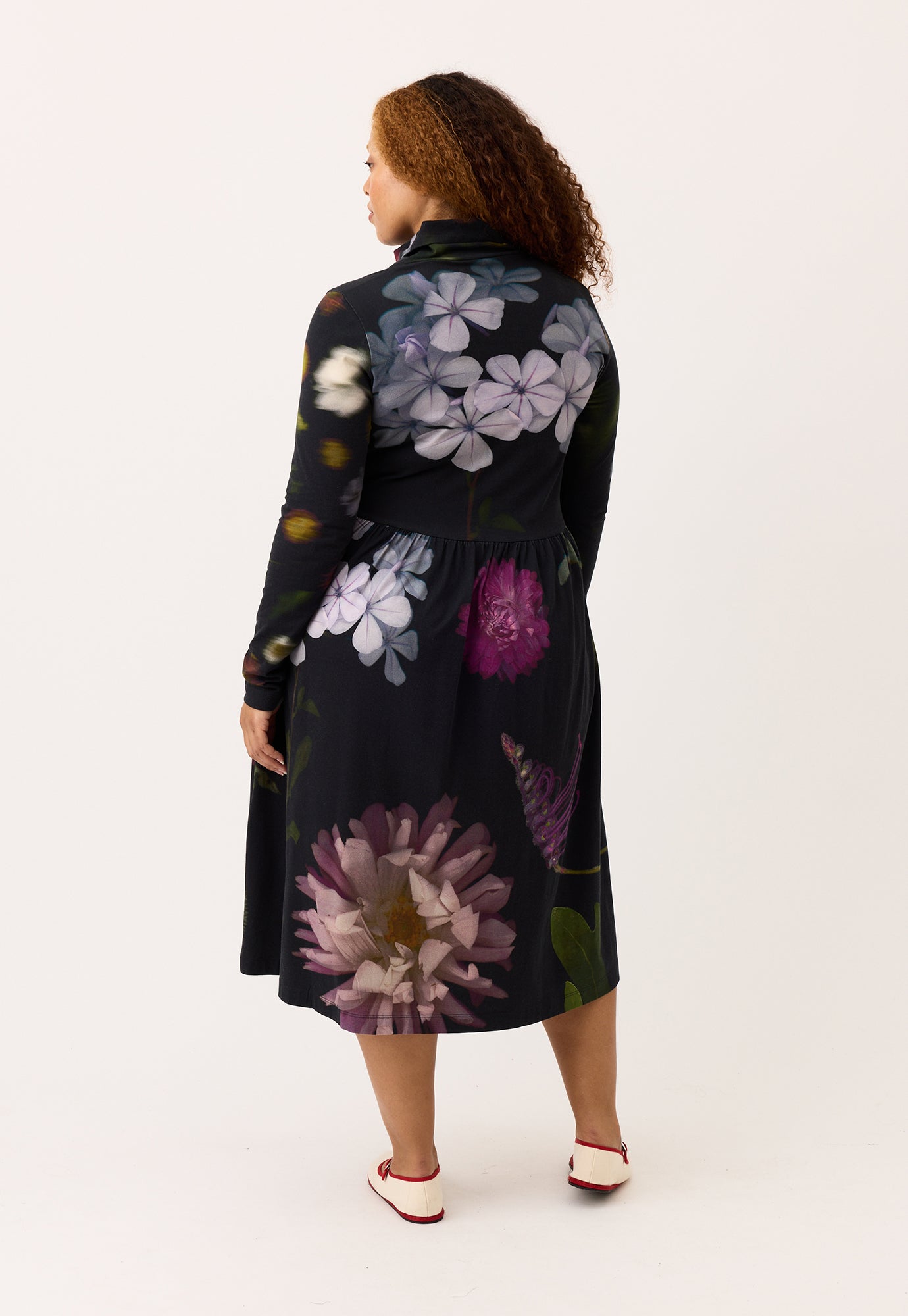 Nancybird Posy Skivvy Dress - Floratone