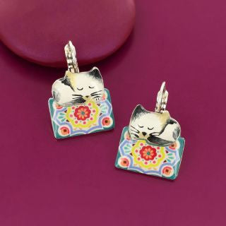 Taratata Jewellery - Chanapé Lever Back Earrings - Multi