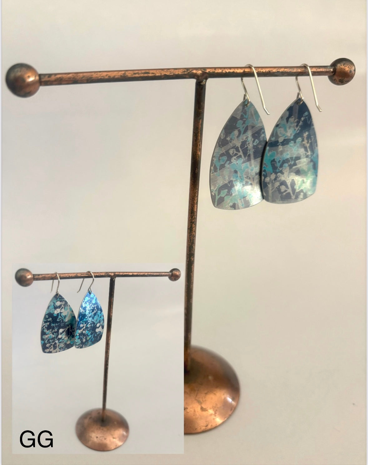 Dilkes-Hoffman Anodised Aluminium Earrings - extra large