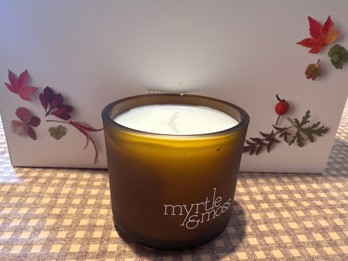 Myrtle and moss mini candle - no box