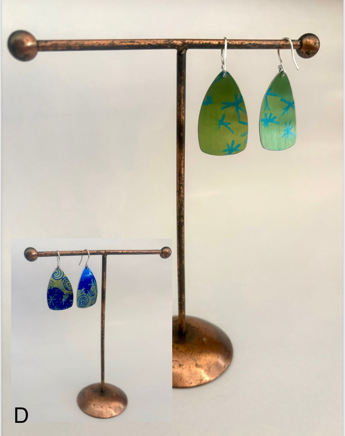 Dilkes-Hoffman Anodised Aluminium Earrings - large