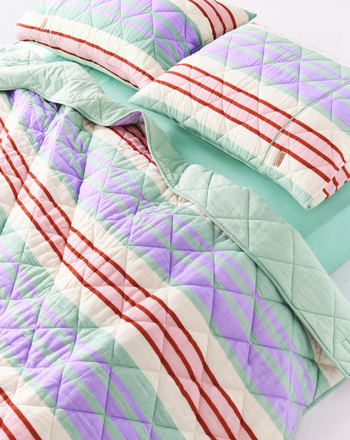 Opal Linen Fitted Sheet