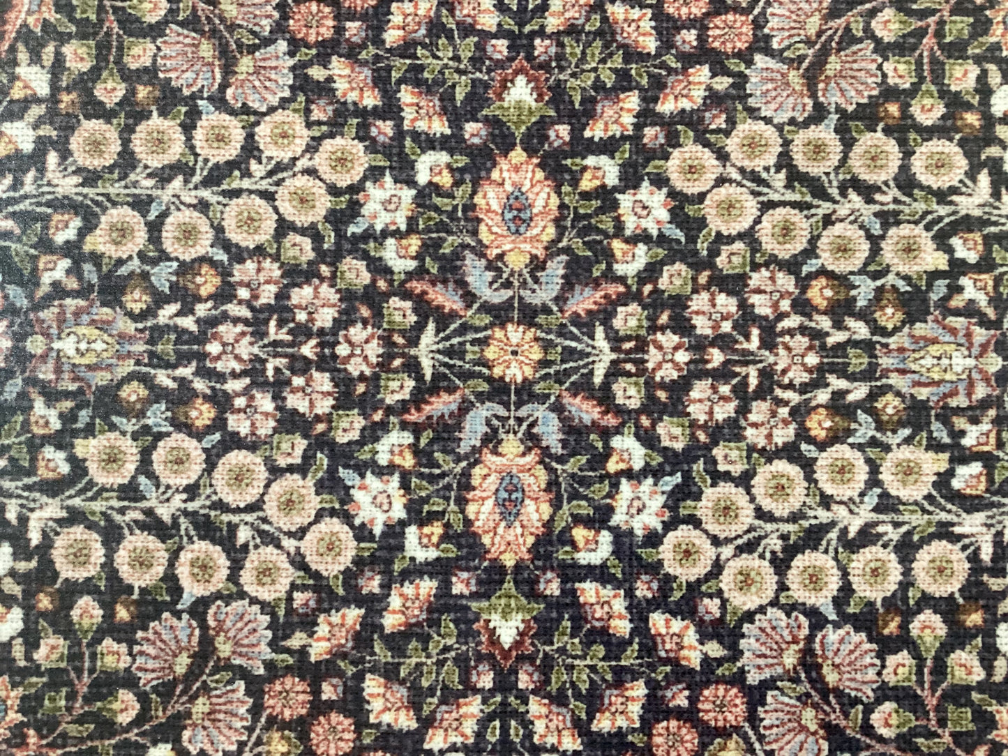 Beija Flor - Bohemian Spring Garden Vinyl Runner (50cm x 120cm)