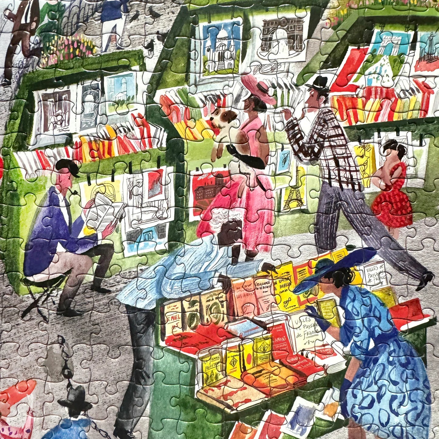 Eeboo 1000 piece puzzle - Paris Bookseller