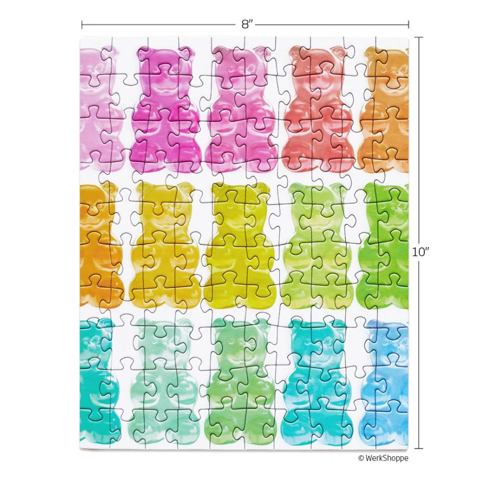 WerkShoppe Snax 100pc Puzzle - Gummy Bears
