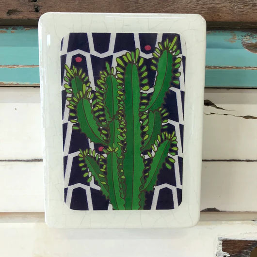 Lost & Found Art Co - Leafy Cactus