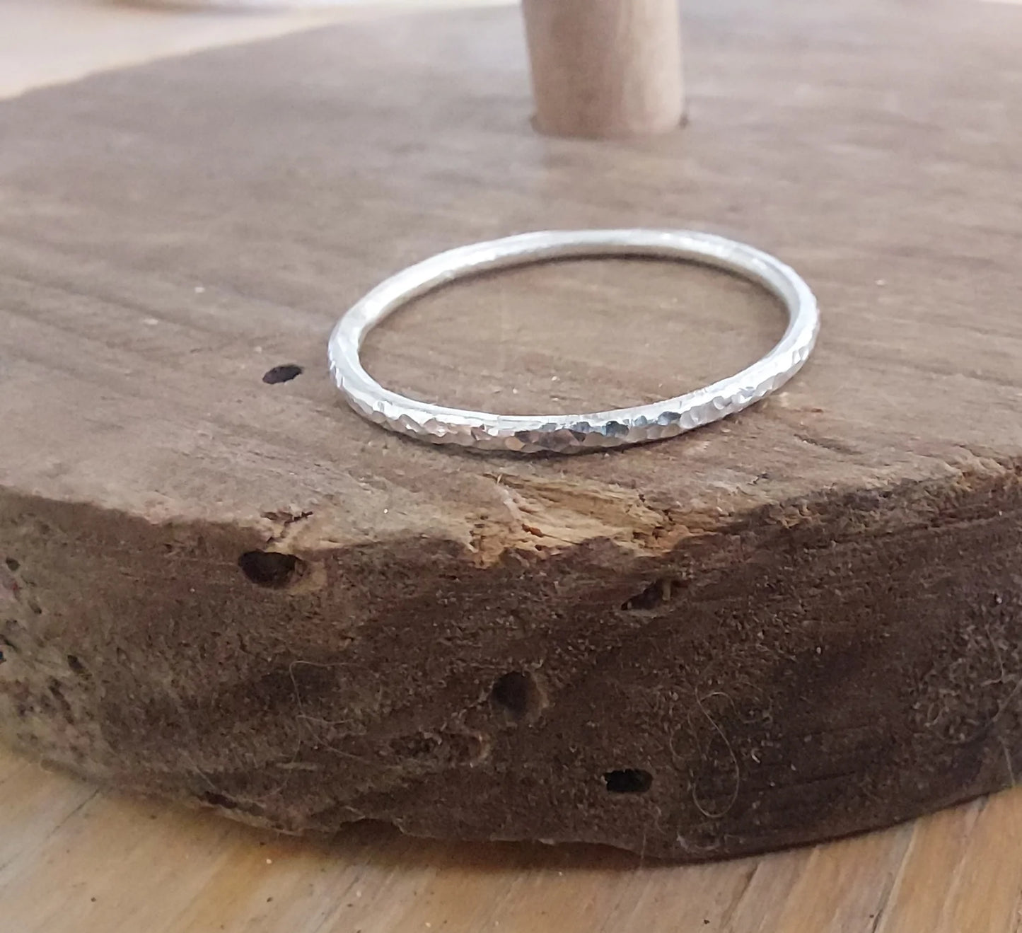 Sarah Munnings Silver Stacker Ring - 2 designs, 3 sizes