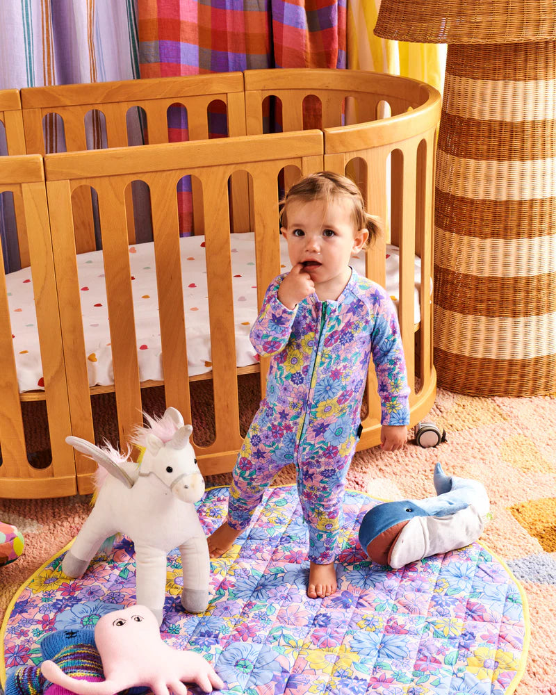 Kip and Co Organic Long Sleeve Zip Romper