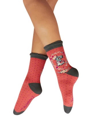POWDER Letter Socks
