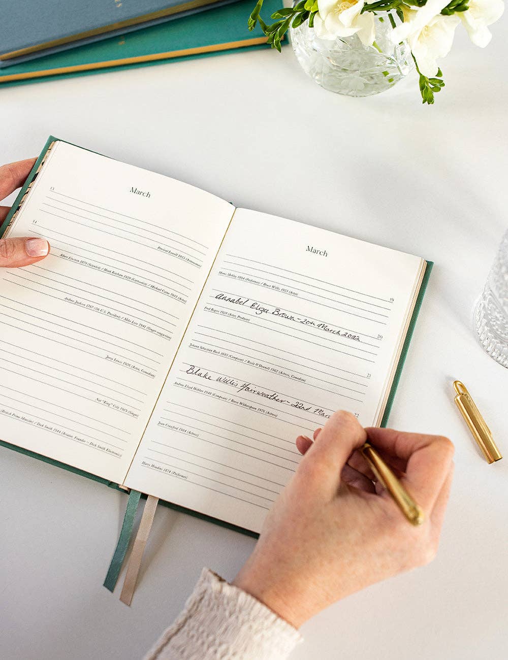Bespoke Press Birthday Reminder Book