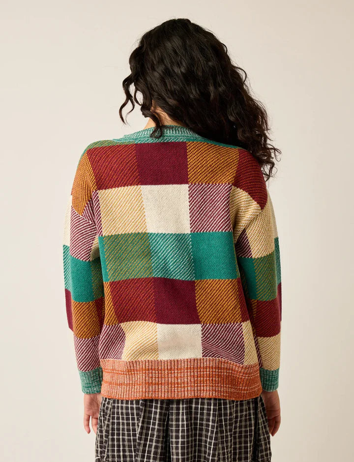 Nancybird | Matilda Knit | Sunrise Check