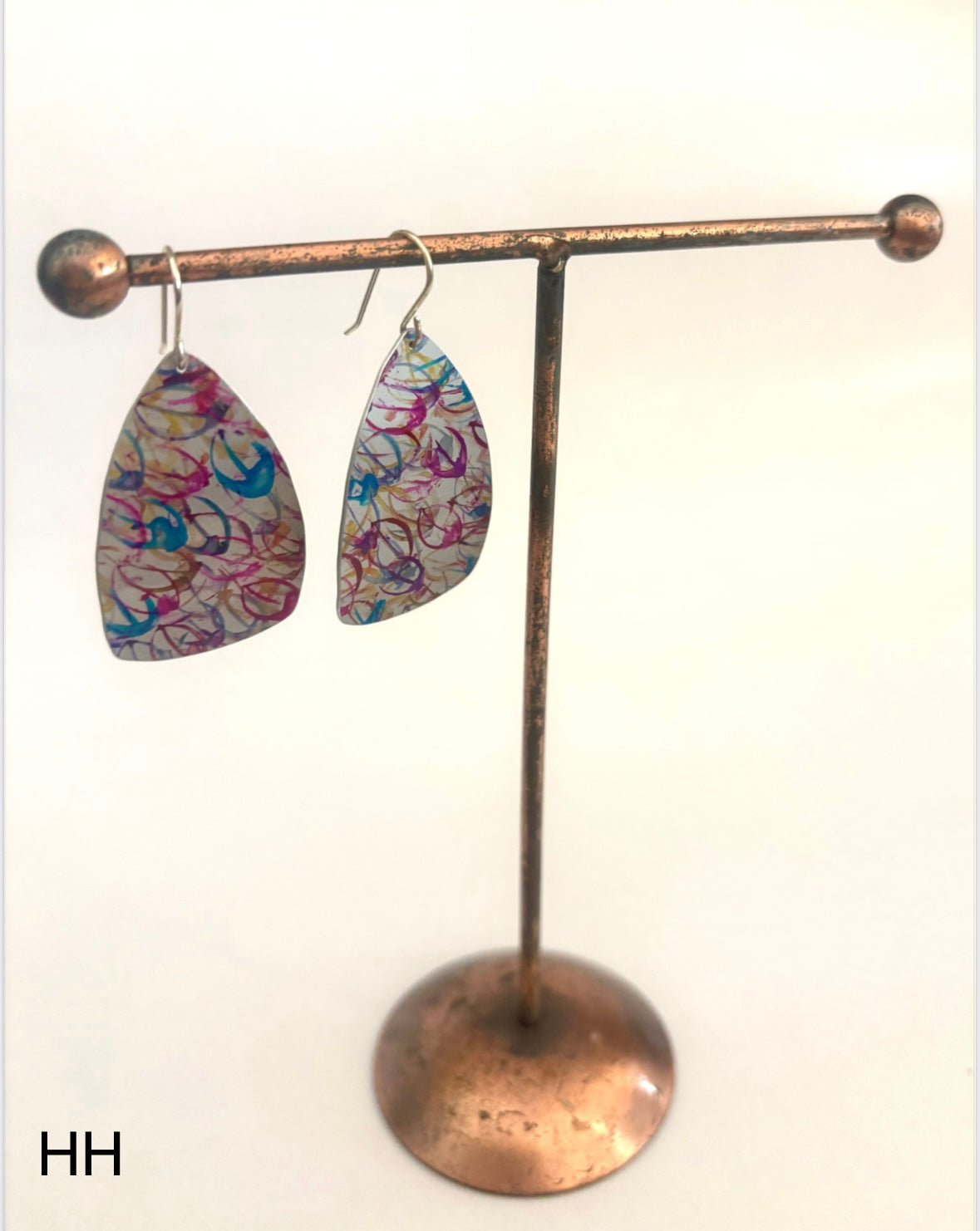 Dilkes-Hoffman Anodised Aluminium Earrings - extra large