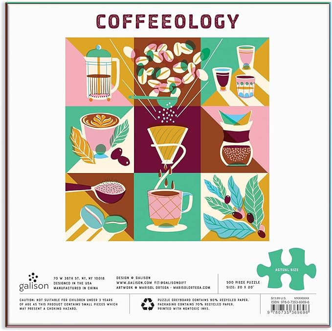 Gailson - 500 piece puzzle - Coffeeology