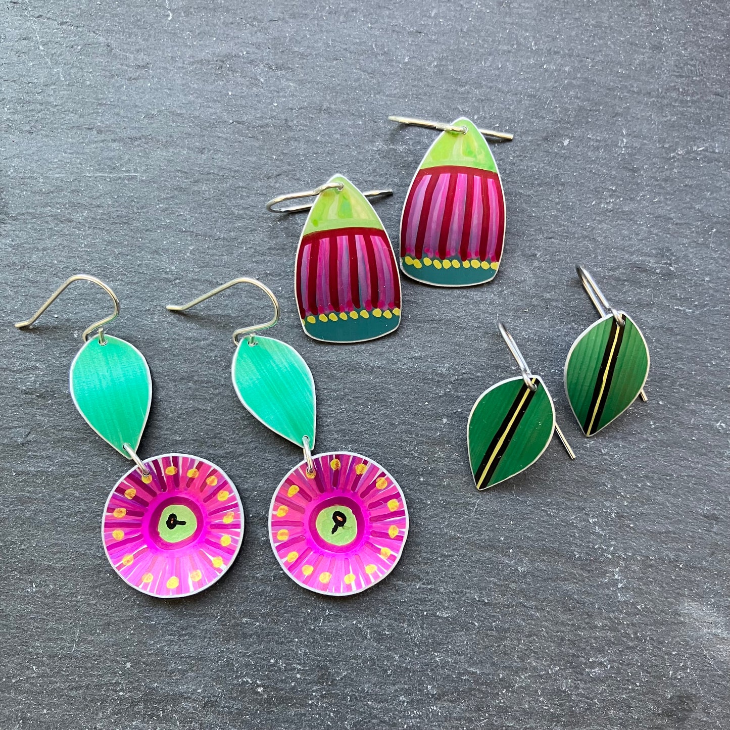 Medium Gum Blossom (side) Earrings