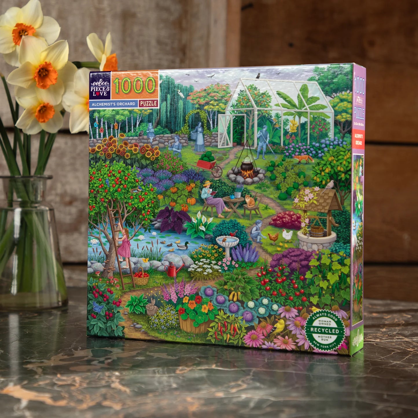 Eeboo 1000 piece puzzle - Alchemist’s Orchard