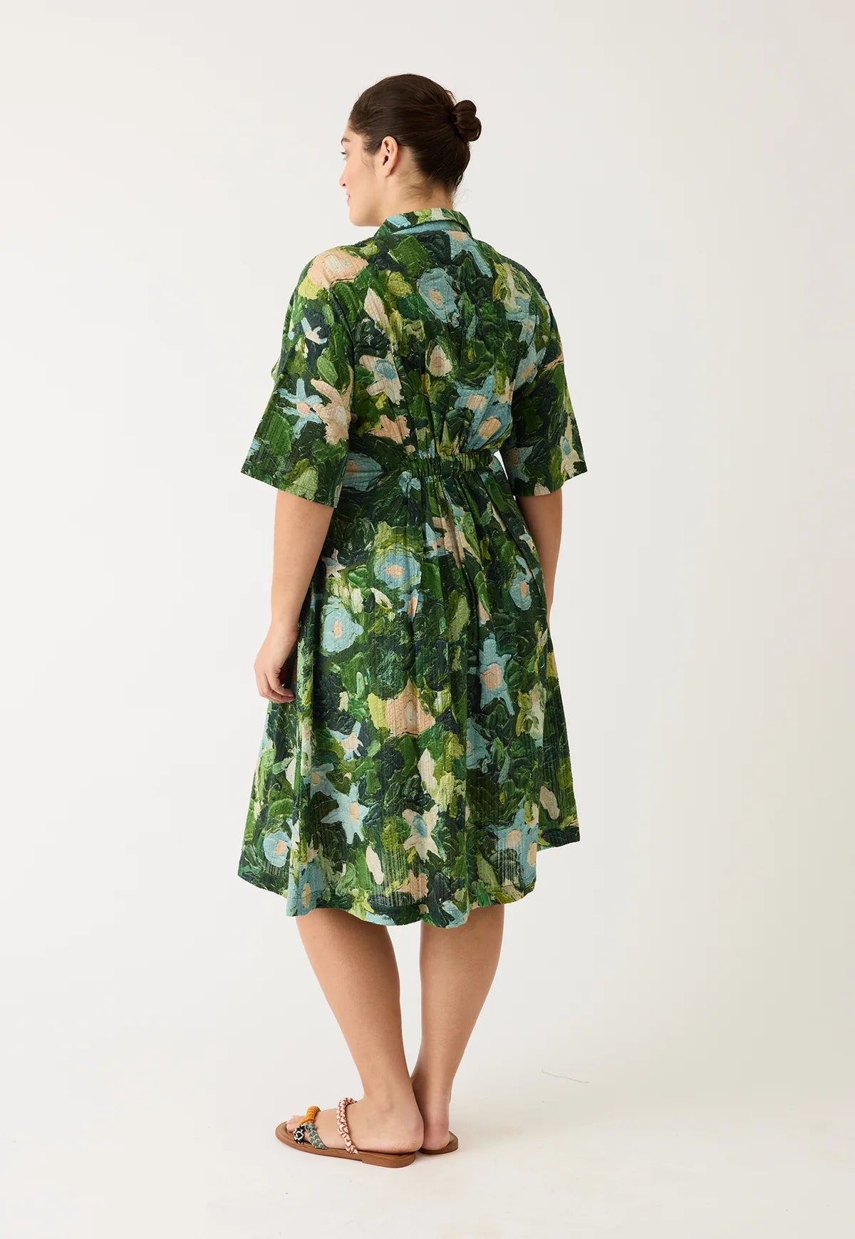 Nancybird Paloma Short Sleeve Dress - Garden