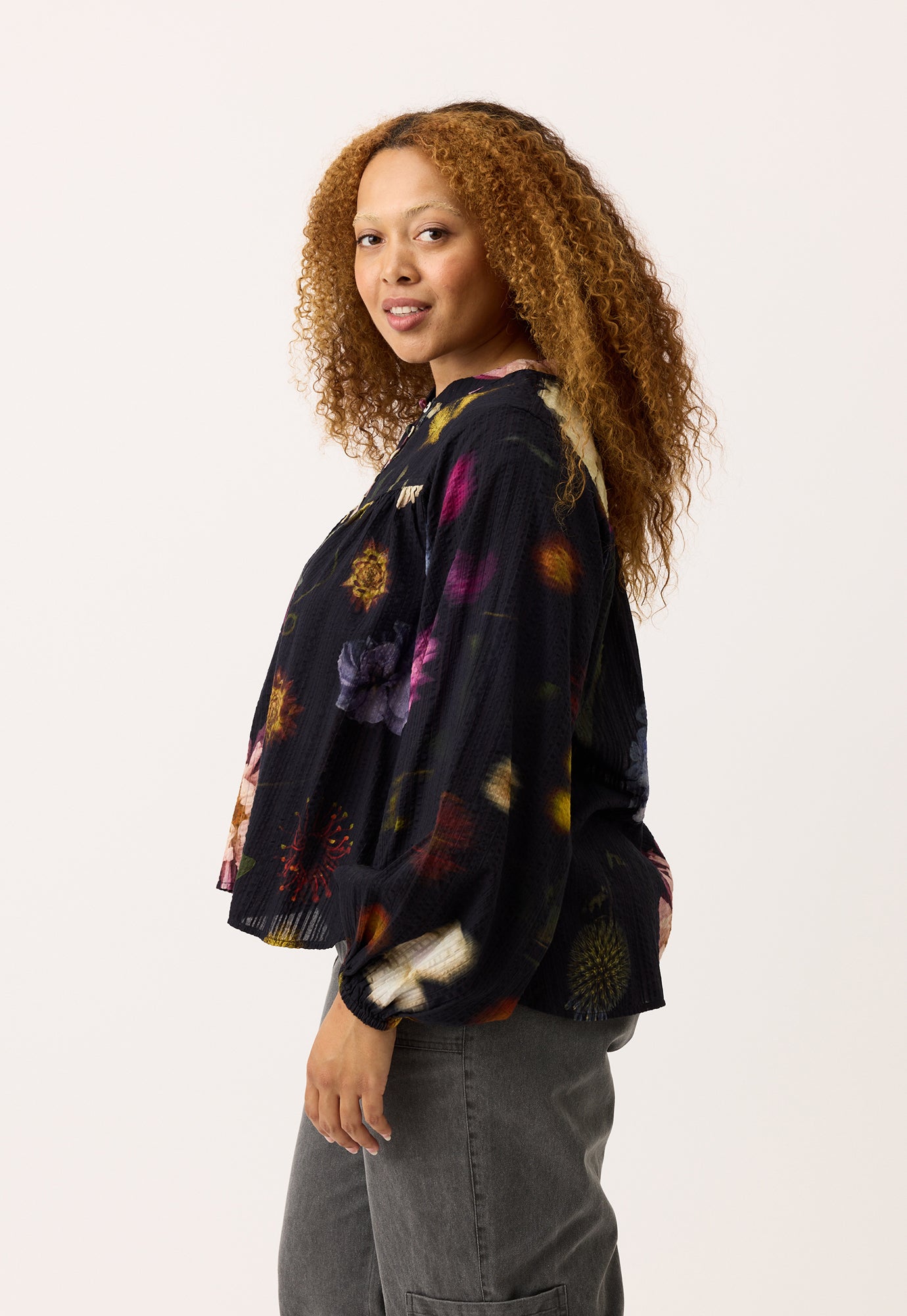 Nancybird Sierra Blouse - Floratone