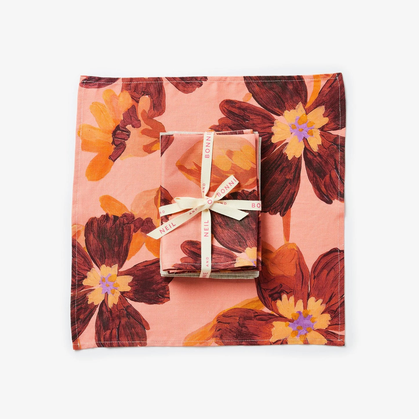 Bonnie and Neil Linen Napkins (set 4)