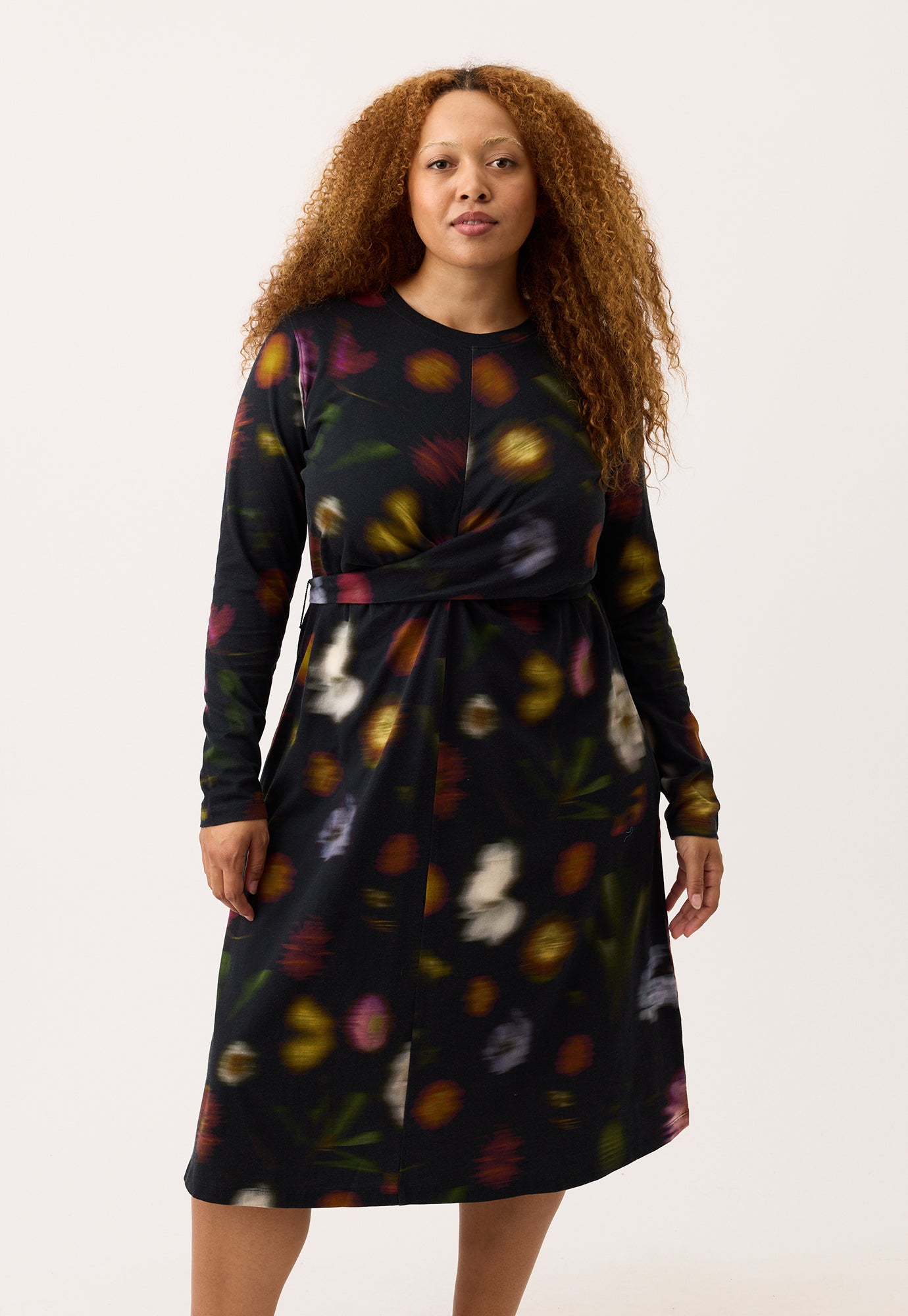 Nancybird Terra Wrap Dress - Haze
