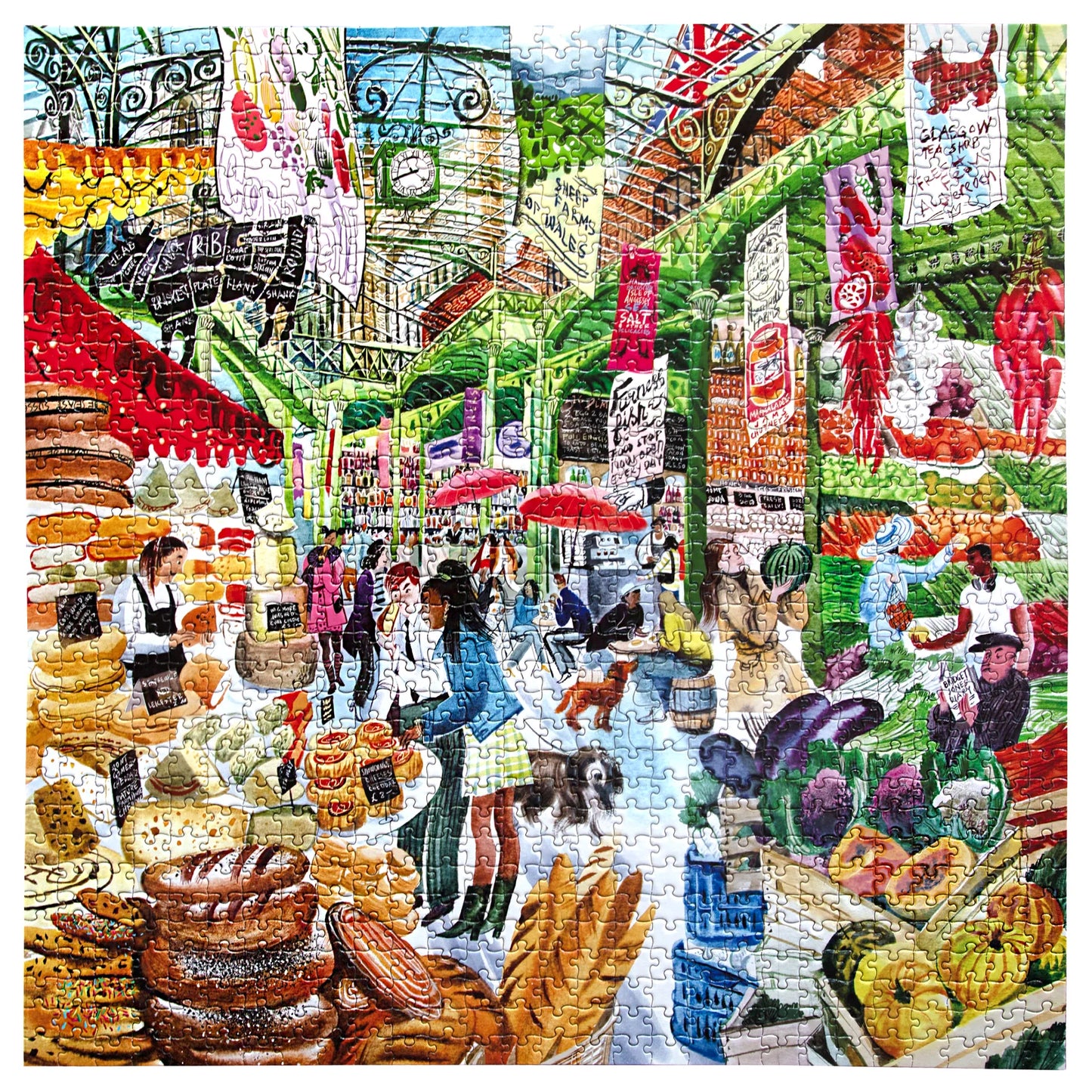 Eeboo 1000 piece puzzle - London Market