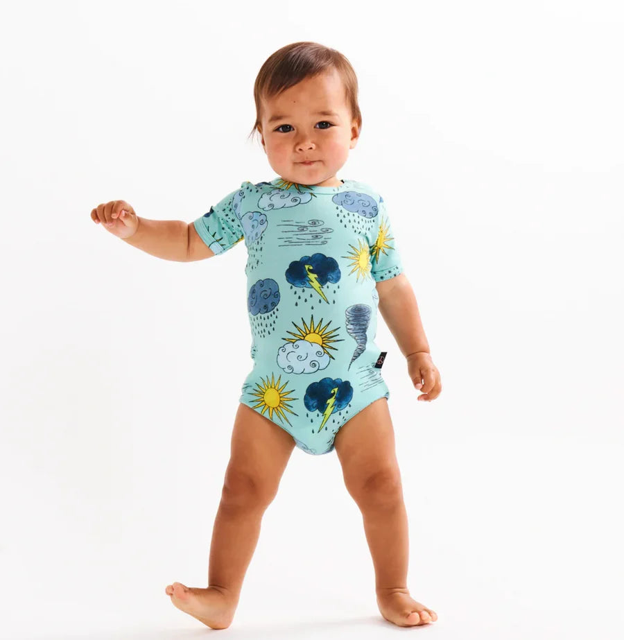 Kip and Co Organic Short Sleeve Romper