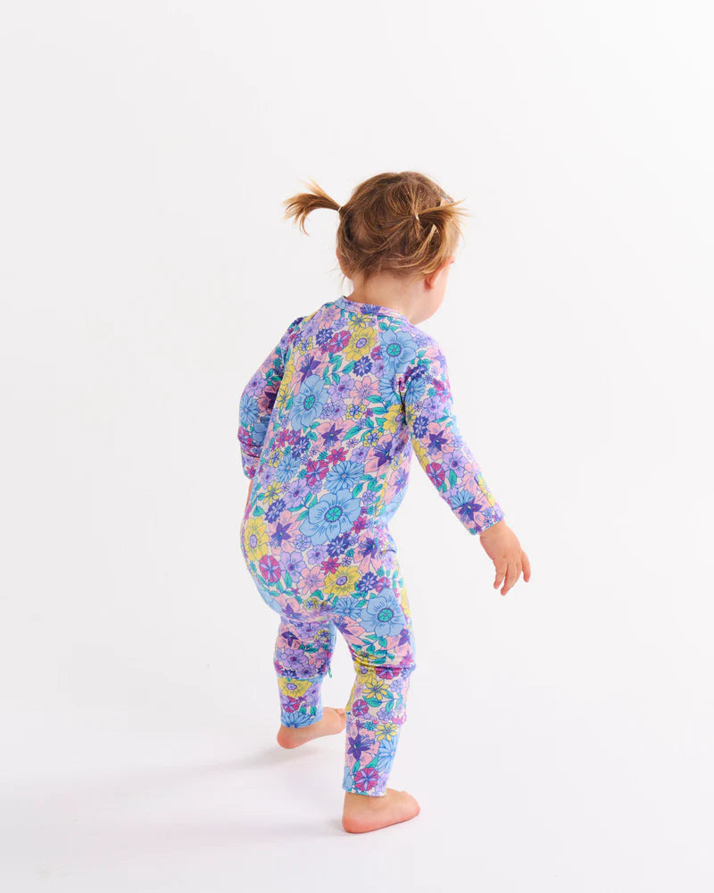Kip and Co Organic Long Sleeve Zip Romper