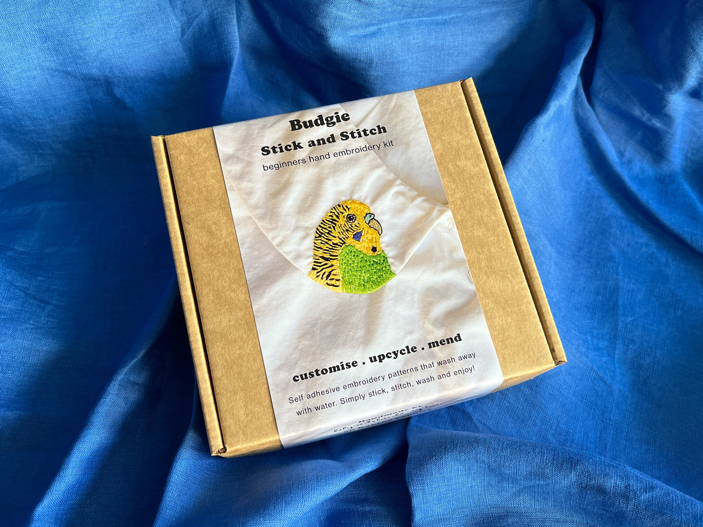Lily Upton Budgie Stick and Stitch Kit