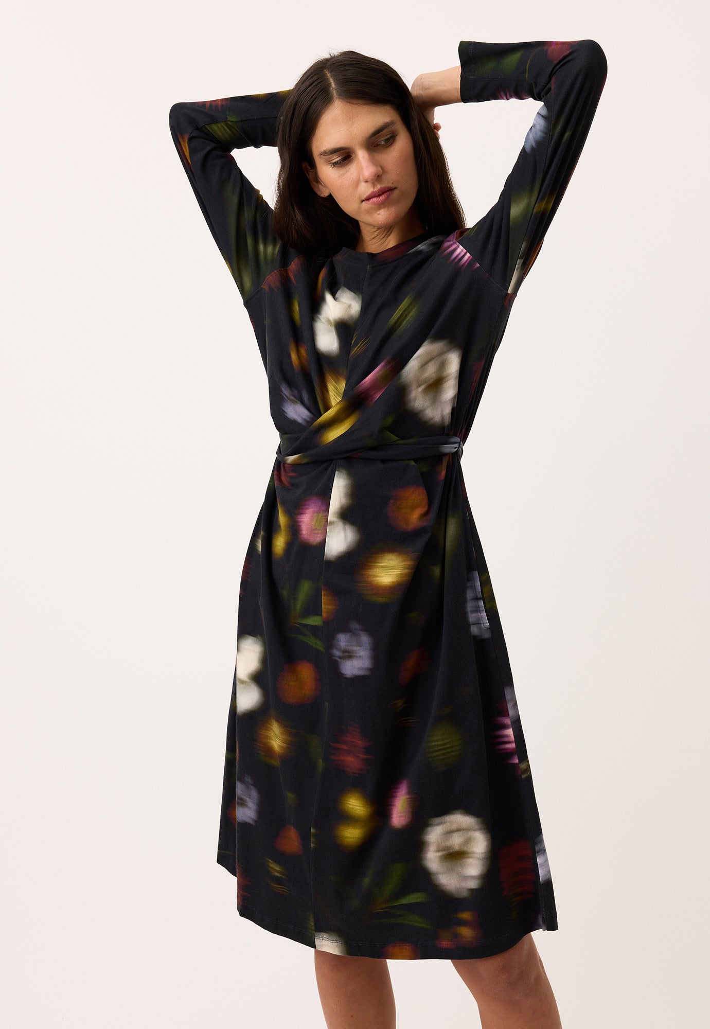 Nancybird Terra Wrap Dress - Haze