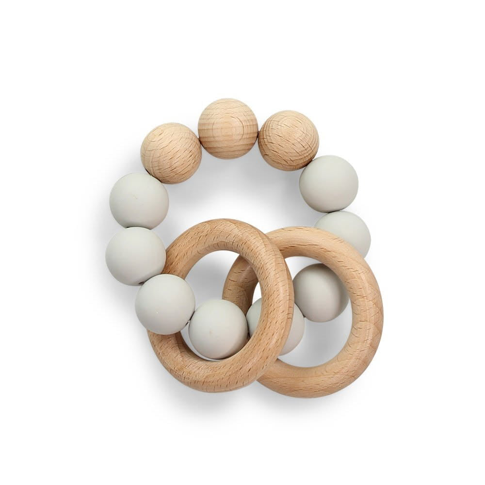 DLux Jerry Baby Teether - Grey