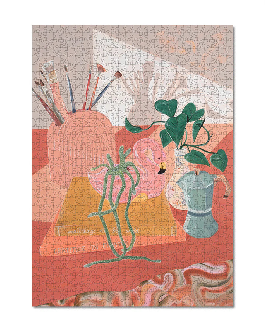 1000 Piece Puzzle - A Sunlit Corner