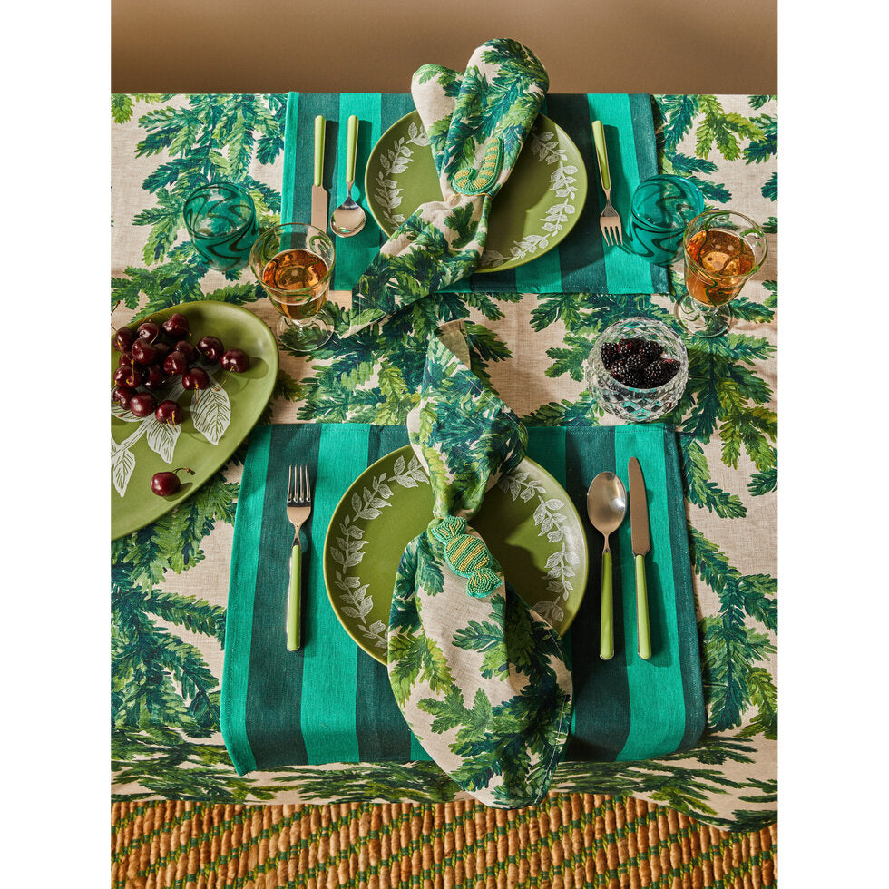 Bonnie and Neil Glass Tumblers - Green Swirl