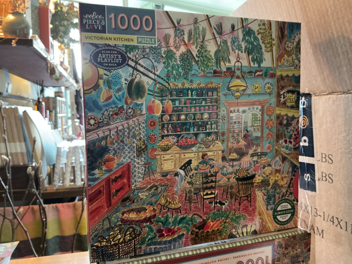 Eeboo 1000 piece puzzle - Victorian Kitchen